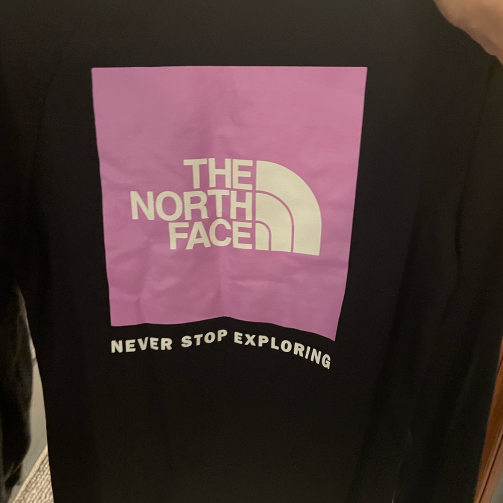 The North Face Box NSE Black Pullover Hoodie Women’s Small | TNF Logo Sweatshirt - Picture 7 of 8